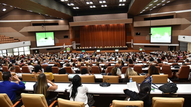 Inauguración del VI Festival Internacional de Comunicación Social, convocada por la Asociación Cubana de Comunicadores Sociales (ACCS) y con la asistencia de delegados de diferentes países, en el Palacio de Convenciones, en La Habana, Cuba, el 25 de junio de 2019. ACN FOTO/Omara GARCÍA MEDEROS