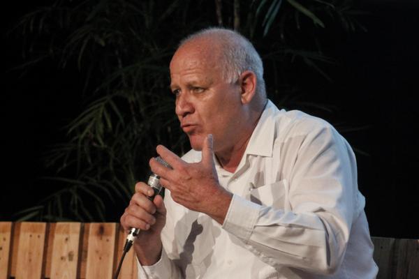 Intervención de Fernando Rojas Gutiérrez, viceministro de Cultura, en el simposio por el Aniversario 30 de la Expedición del Amazonas al Caribe, en el Museo Nacional de Bellas Artes (edificio de Arte Cubano), en La Habana, Cuba, el 27 de junio de 2018. ACN FOTO/ Ariel LEY ROYERO