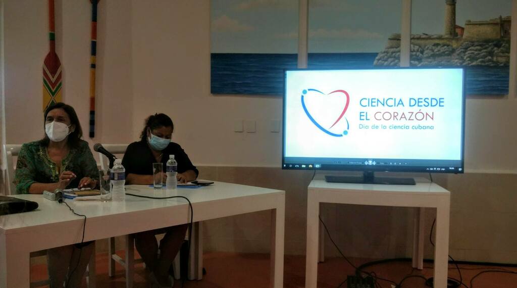 Elba Rosa Pérez Montoya, ministra de Ciencia, Tecnología y Medio Ambiente (Citma) en el taller Ciencia joven para el desarrollo sostenible Elba Rosa Pérez Montoya, ministra de Ciencia, Tecnología y Medio Ambiente (Citma) en el taller Ciencia joven para el desarrollo sostenible