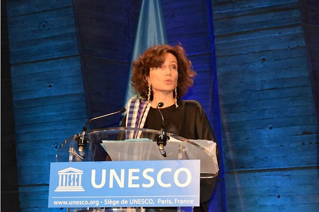 Directora general de la Unesco, Audrey Azoulay. Directora general de la Unesco, Audrey Azoulay.