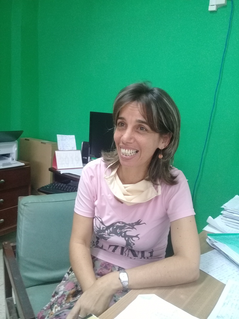 Dasha Fuentes Morales, Doctora en Ciencias Veterinarias y jefa del Grupo de Biomodelos Experimentales en Cenpalab. Foto: Cortesía de la entrevistada