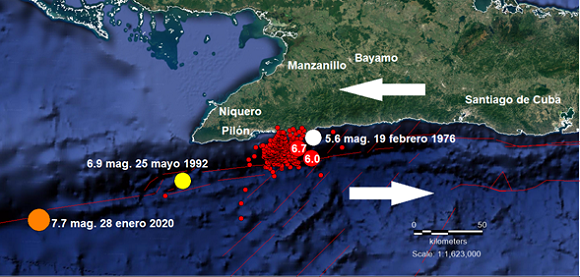  Eventos más significativos en el entorno de Pilón,