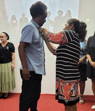 Reciben trabajadores de Citmatel la Distinción Juan Tomás Roig 