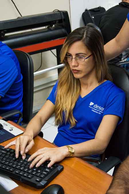 Mayte Medina López, ingeniera en Ciencias Informáticas, forma parte del equipo que realizó el proyecto del portal del ciudadano. 