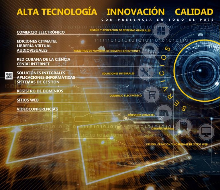 Las plataformas digitales que utilizan son desarrolladas en la propia empresa. Foto: Cortesía Citmatel Las plataformas digitales que utilizan son desarrolladas en la propia empresa. Foto: Cortesía Citmatel