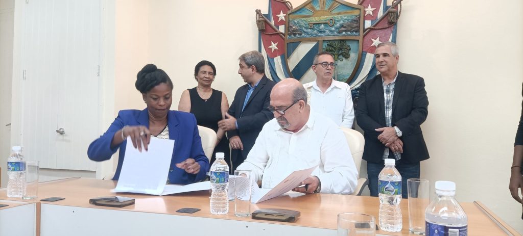 Firman convenios Delegación Territorial del Citma La Habana y universidades