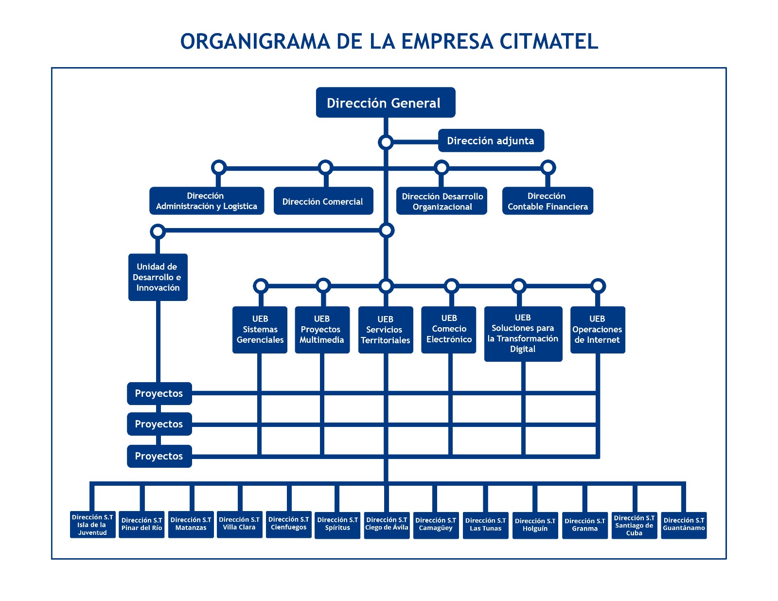 Organigrama Citmatel
