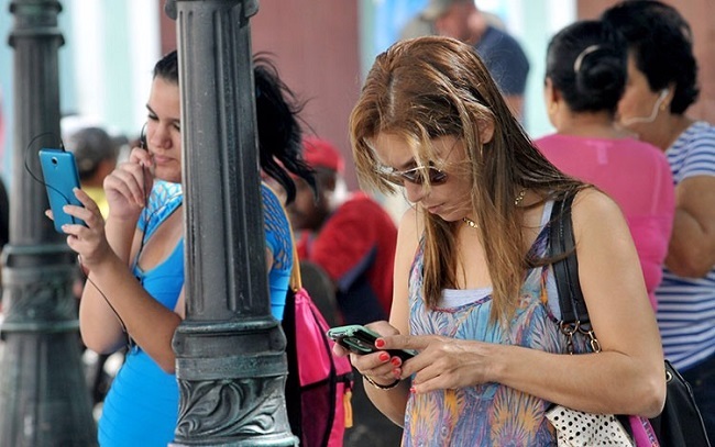 Personas conectadas en Parques WiFi