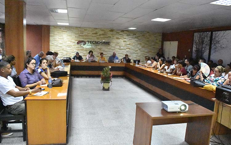 Taller nacional sobre medio ambiente, celebrado en Villa Clara / Foto: Carlos Rodríguez Torres