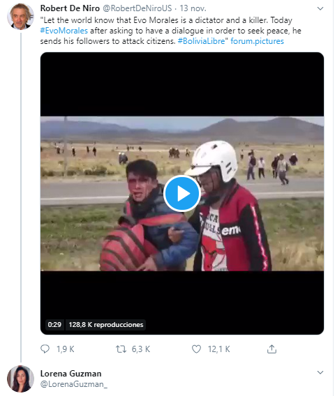 Tweet Robert De Niro