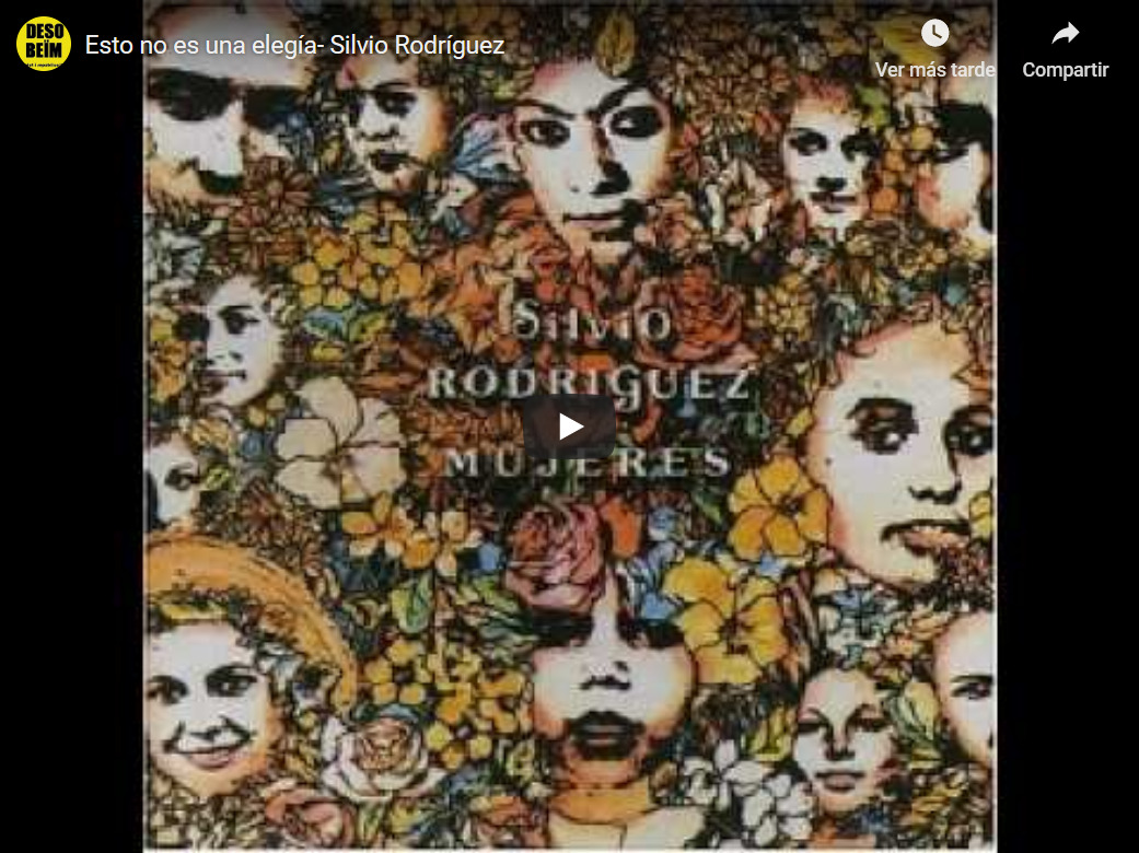 Esto no es una elegía (Silvio Rodríguez)