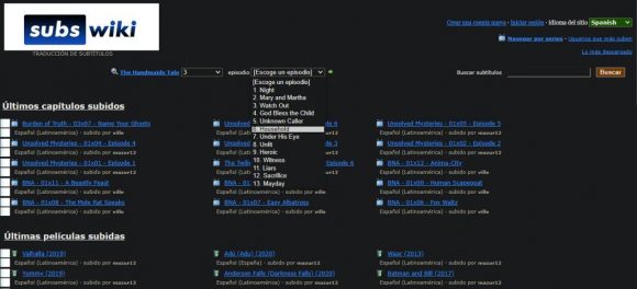 La barra rápida ya tiene los nombres ordenados alfabéticamente. Captura de pantalla.