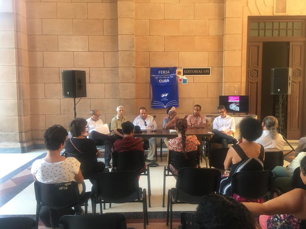 Ediciones Citmatel en la Universidad de la Habana