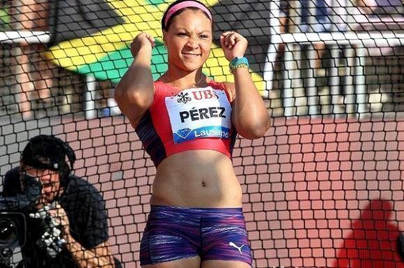 Yaimé Pérez, mejor atleta cubana del año. Foto: Getty Images. Yaimé Pérez, mejor atleta cubana del año. Foto: Getty Images.